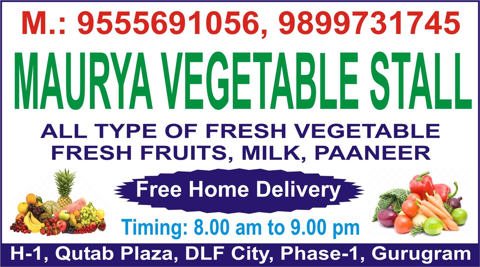 MAURYA VEGETABLE STALL